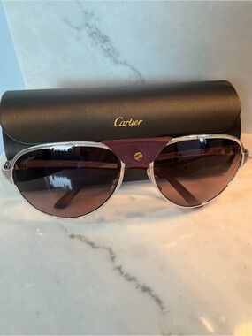 Cartier w/COA. CT0034S-
007 sunglasses